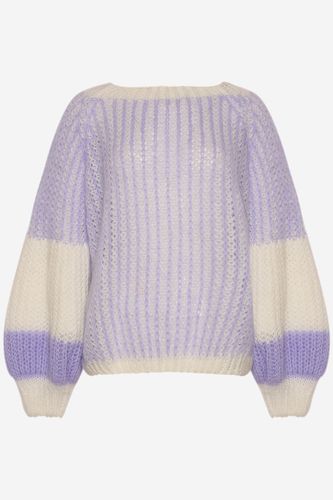 Liana Knit Sweater Lavender/White - Noella - Modalova