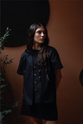 Pia black shirt - PURA CLOTHES - Modalova