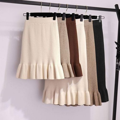 Women Long Sweater Skirt - musthaveskirts - Modalova