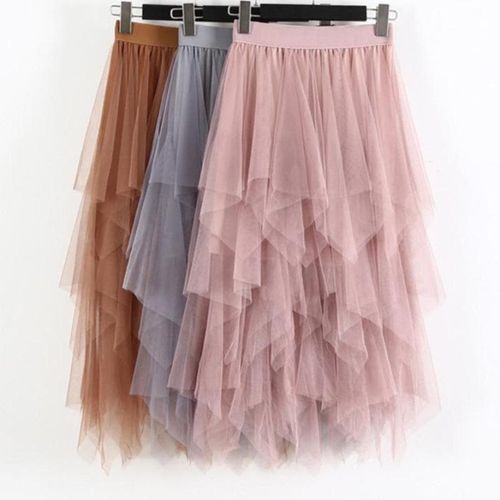 Summer Long Tulle Skirt - musthaveskirts - Modalova