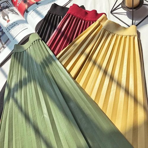 Winter Stylish Pleated A-line Skirts - musthaveskirts - Modalova