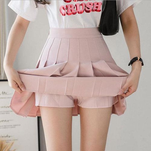 Short Pleated Skirt - musthaveskirts - Modalova