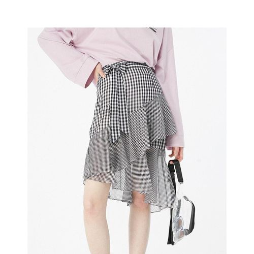 Women's Ruffled Chiffon Skirt - musthaveskirts - Modalova
