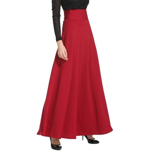 Winter Floor Length Long Skirts - musthaveskirts - Modalova