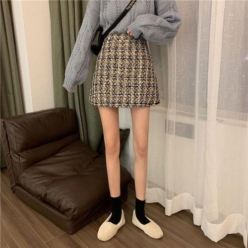 Women Tweed Skirts - musthaveskirts - Modalova