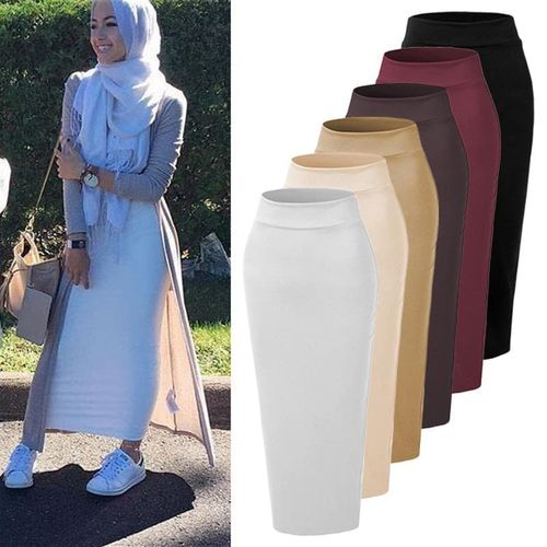 Long Modest Maxi Pencil Skirt - musthaveskirts - Modalova