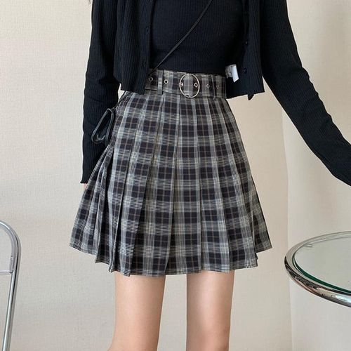High Waist Fashion Sexy Short Skirt - musthaveskirts - Modalova