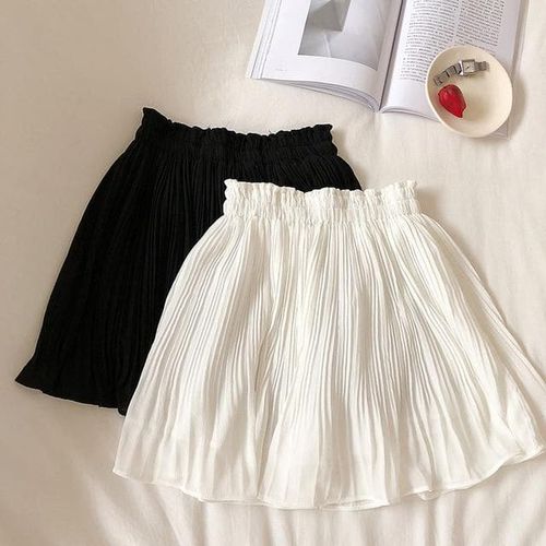 Floral Print Chiffon Summer Shorts Skirt - musthaveskirts - Modalova