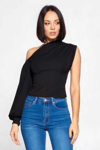 Ladies One-shoulder Top - KandyKouture - Modalova