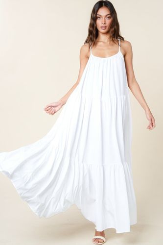 Maxi Sun Dress With Pockets - KandyKouture - Modalova