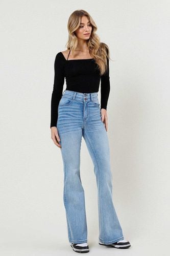 High-Waisted Flare Jeans - Vibrant M.i.U - Modalova