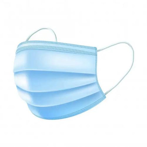 Blue Surgical Disposable Face Mask - AMIClubwearStore - Modalova