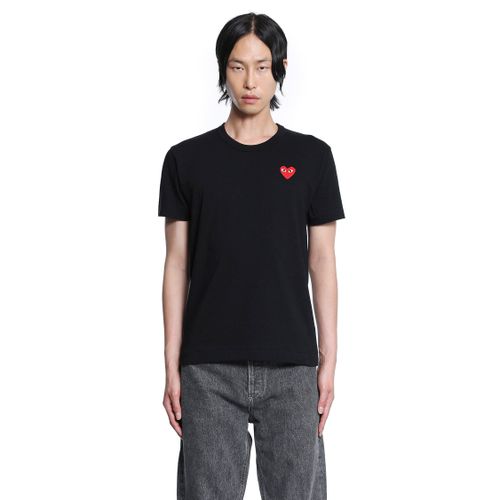Signature Heart T-Shirt - COMME DES GARCONS PLAY - Modalova