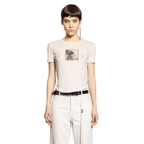 Floor ''Bikers Kiss'' Micro T-Shirt - ANN DEMEULEMEESTER - Modalova
