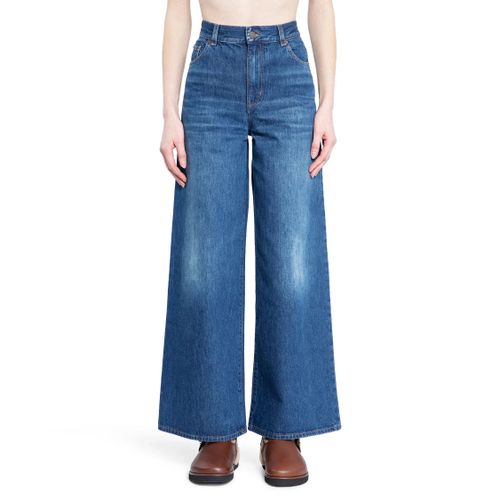 Wide Leg 5 Pocket Jeans - CHLOÉ - Modalova
