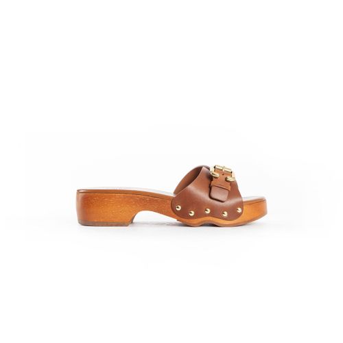 Jeannette Mule Clogs - CHLOÉ - Modalova