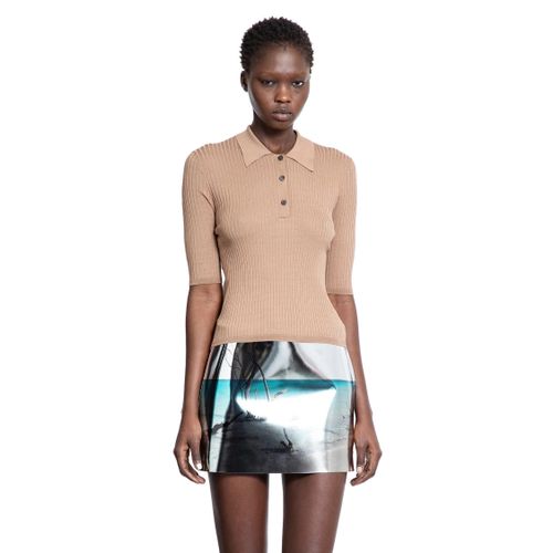 Cotton Polo Shirt - PRADA - Modalova