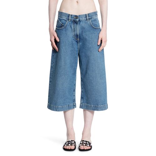 Washed Denim Shorts - THE ATTICO - Modalova