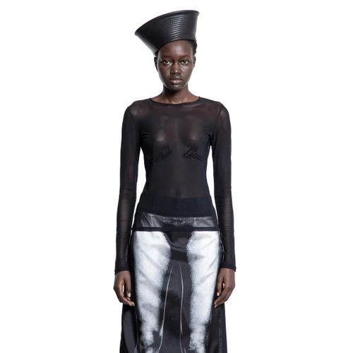 The Jean Paul Gaultier Flocked Top - JEAN PAUL GAULTIER - Modalova