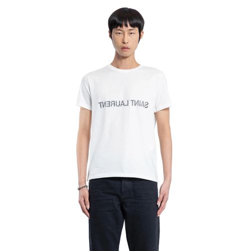 Saint Laurent Reverse T-Shirt - SAINT LAURENT - Modalova
