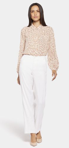 Marilyn Trouser White Stretch Linen | - Nydj - Modalova