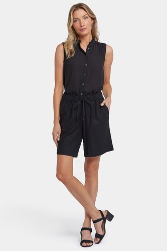 Breezy Bermuda Shorts In Stretch Linen | - Nydj - Modalova