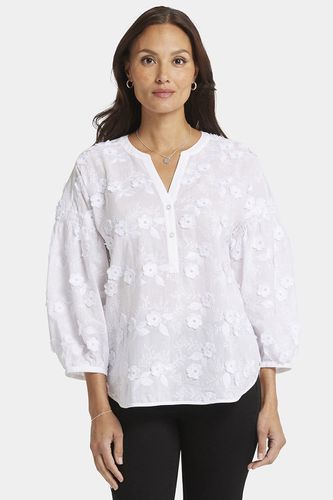 Paulina Peasant Blouse Weiß | - Nydj - Modalova