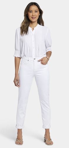 Margot Girlfriend Jeans White Coloured Denim | - Nydj - Modalova