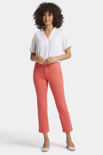 Marilyn Straight Ankle Jeans Orange Coloured Denim | - Nydj - Modalova