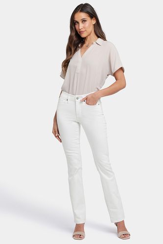 Marilyn Straight Jeans White Waist-Match™ Coloured Denim | - Nydj - Modalova