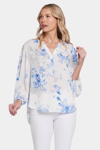 Puff Sleeve Blouse Blumendruck | - Nydj - Modalova