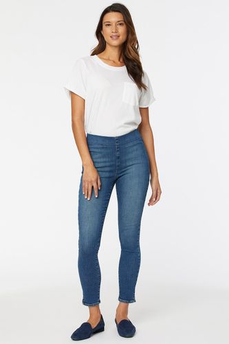 Pull-On Skinny Ankle Medium Blue SpanSpring™ Denim | - Nydj - Modalova