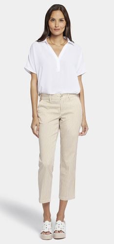 Straight Leg Ankle Trouser Beige Stretch Twill | - Nydj - Modalova