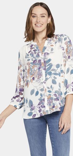 Pintuck Blouse Nature Print | - Nydj - Modalova