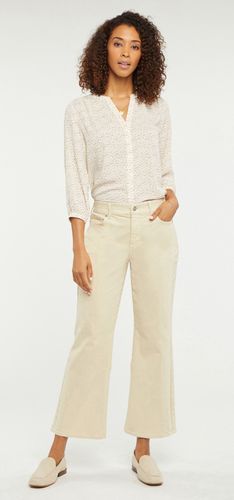 Relaxed Flare Jeans Beige Waist-Match™ Denim | - Nydj - Modalova