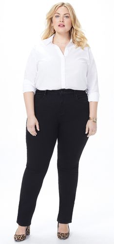 Marilyn Straight Jeans Premium Denim (Plus) | - Nydj - Modalova