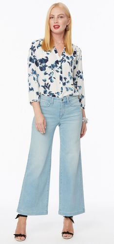 Teresa Wide Leg Ankle Jeans Hellblauem Premium Denim | - Nydj - Modalova