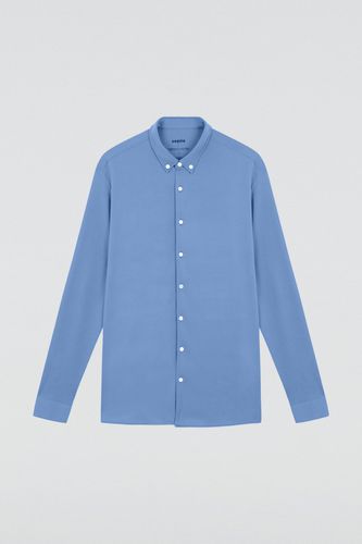 Camisa casual hombre azul acero - Sepiia - Modalova