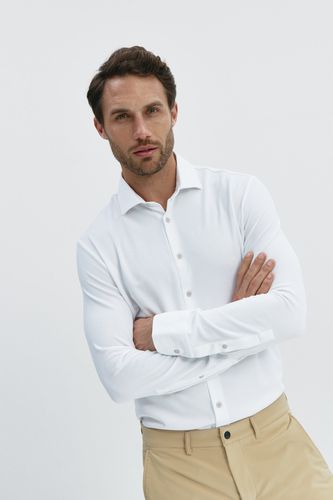 Camisa de vestir hombre blanca regular - Sepiia - Modalova