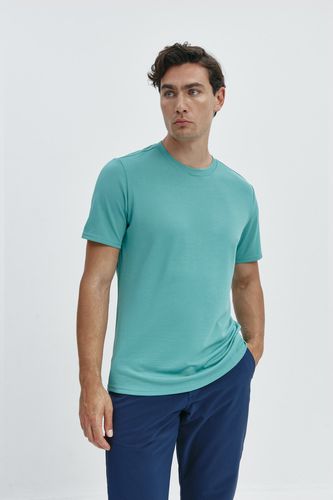Camiseta hombre verde clorofila - Sepiia - Modalova