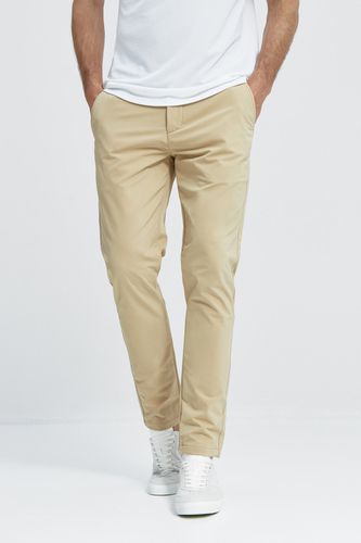 Pantalón slim hombre groundbreaker beige - Sepiia - Modalova