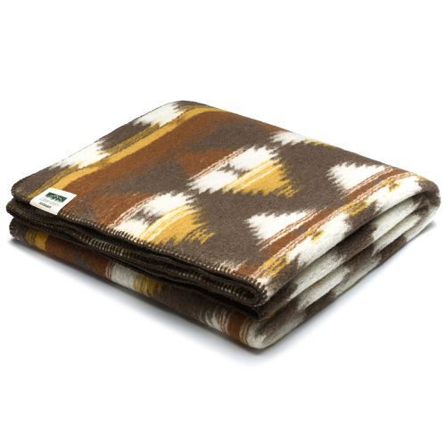 ASH - Quilts and blankets - Blanket - Unisex - BROWN- OFF WHITE-YELLOW - Sebago - Modalova