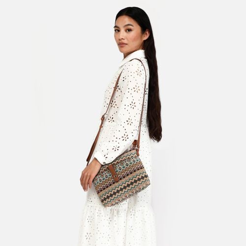 Nisha bolso bandolera pequeño con estampado jacquard y neceser pequeño - Misako - Modalova