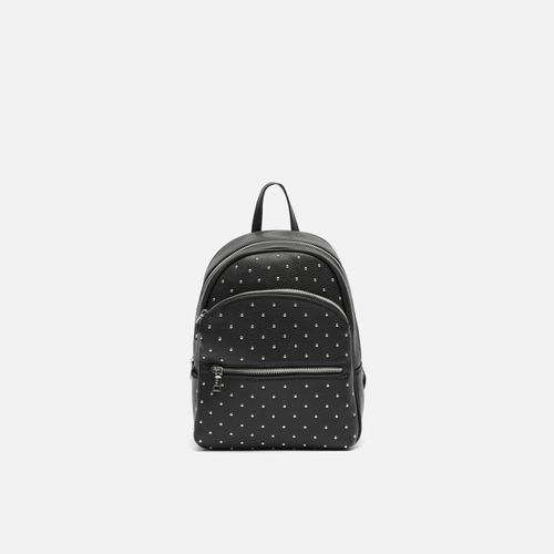 Tachita mochila con detalles metalizados - Misako - Modalova