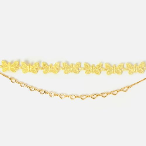 Malla collar tipo choker - Misako - Modalova