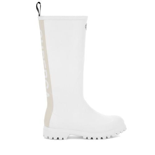 Rubber Boots Lettering - Scarpe - Stivali in gomma - Bianco - Donna - Superga - Modalova