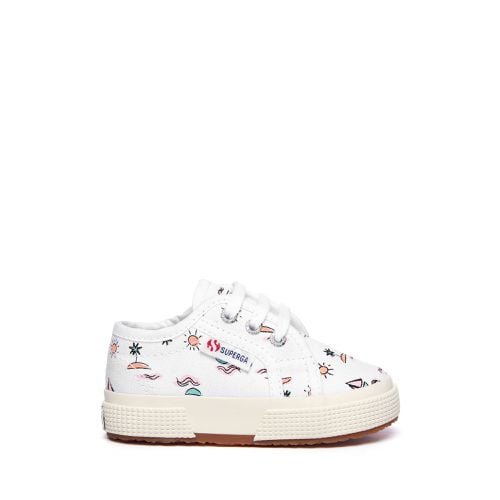 Baby Sea Print - Scarpe - Sneakers - Bianco - Unisex - 21 - Superga - Modalova