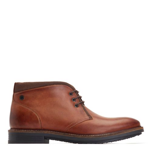 ™ Mens Bartlett Pull Up Leather Chukka Boots UK 8 - Base London - Modalova