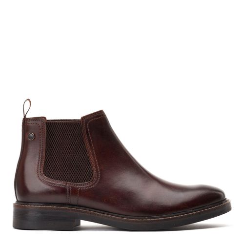 ™ Mens Portland Washed Leather Chelsea Boots UK 9 - Base London - Modalova