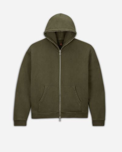 X Travis Scott Zip Hoodie XS - CARGO KHAKI - Jordan Brand - Modalova